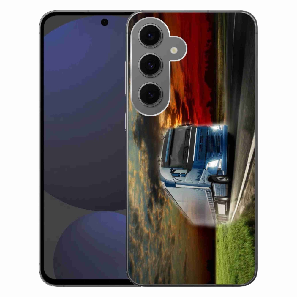 Gélový kryt mmCase na Samsung Galaxy S24 FE - kamión 4