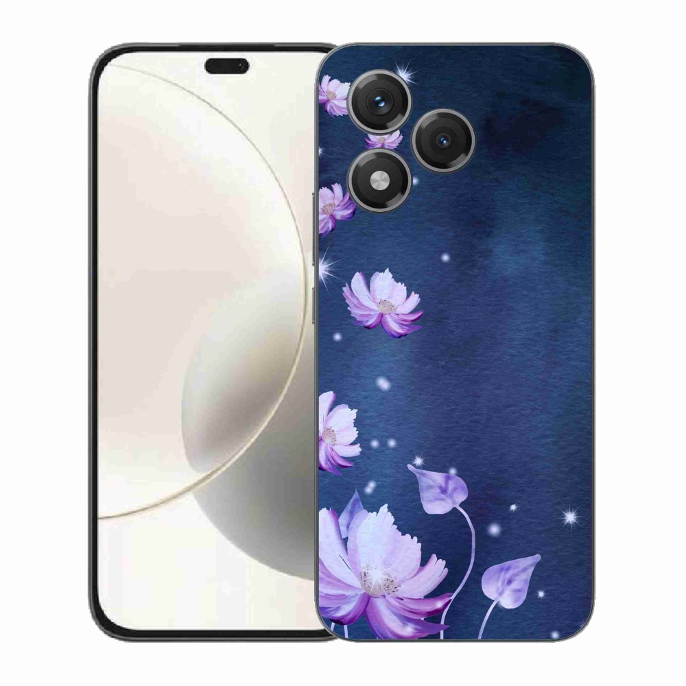 Gélový kryt mmCase na Honor 400 Lite - padajúce kvety