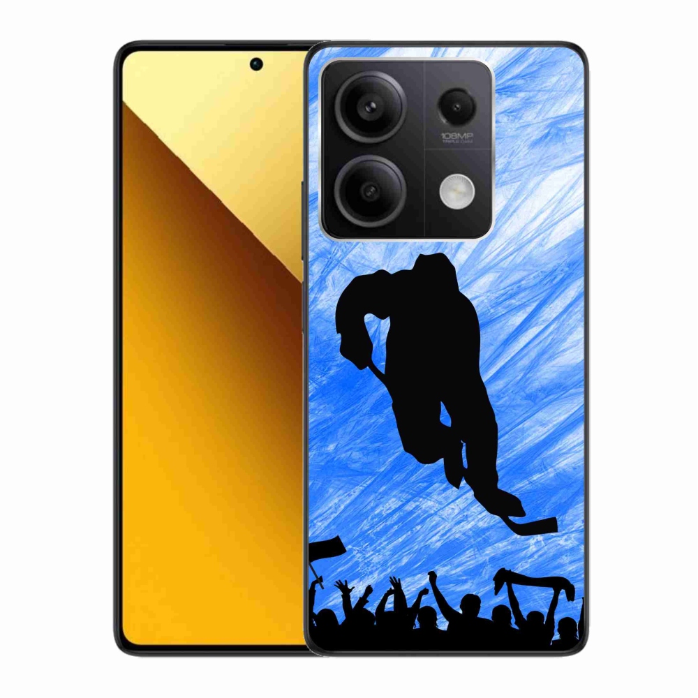 Gélový kryt mmCase na Xiaomi Redmi Note 13 5G - hokejový hráč