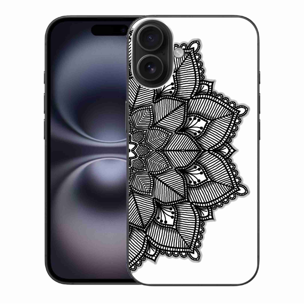 Gélový kryt mmCase na iPhone 16 Plus - mandala