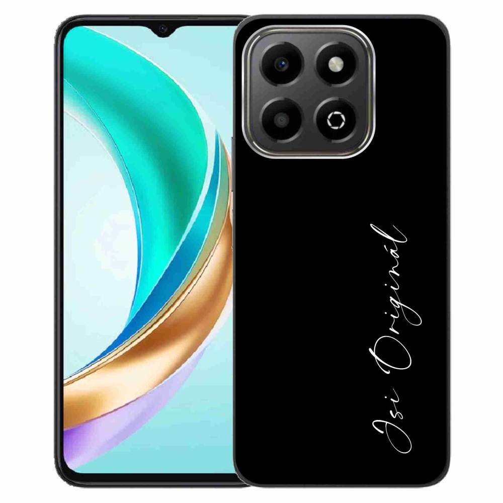 Gélový kryt mmCase na Honor X6b - si originál čierne pozadie
