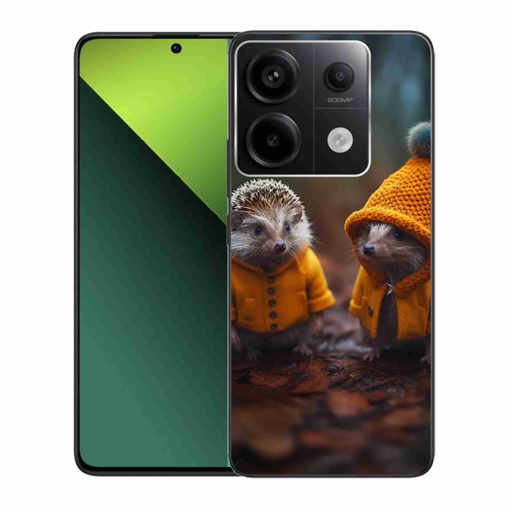 Gélový kryt mmCase na Xiaomi Redmi Note 13 Pro 5G/Poco X6 5G - ježkovia