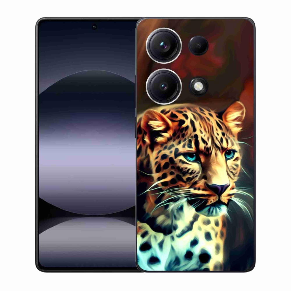 Gélový kryt mmCase na Xiaomi Redmi Note 14S - leopard