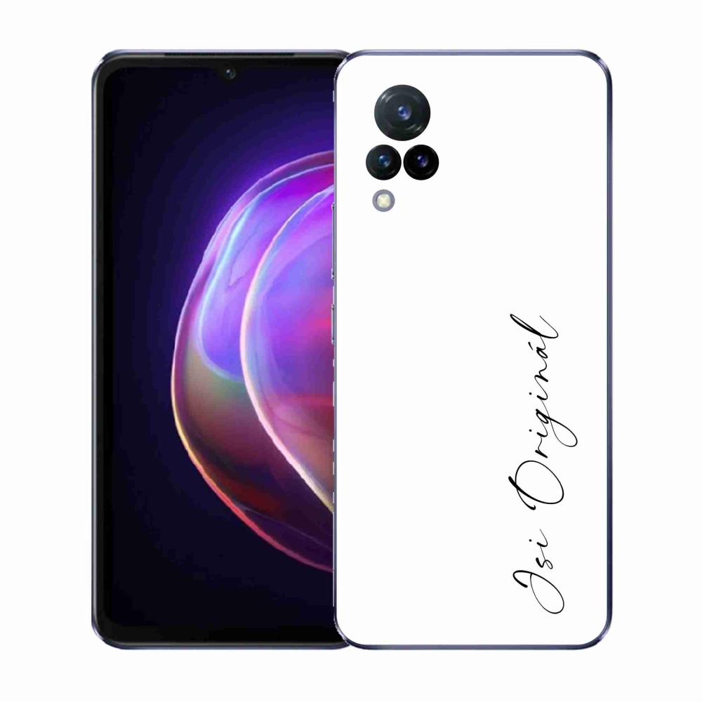 Gélový kryt mmCase na Vivo V21 4G/5G - si originál biele pozadie