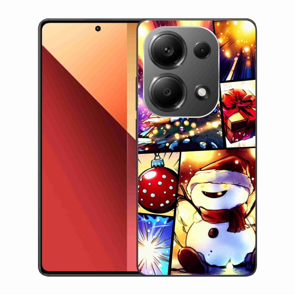 Gélový kryt mmCase na Xiaomi Redmi Note 13 Pro 4G/Poco M6 Pro - vianočné motívy 1
