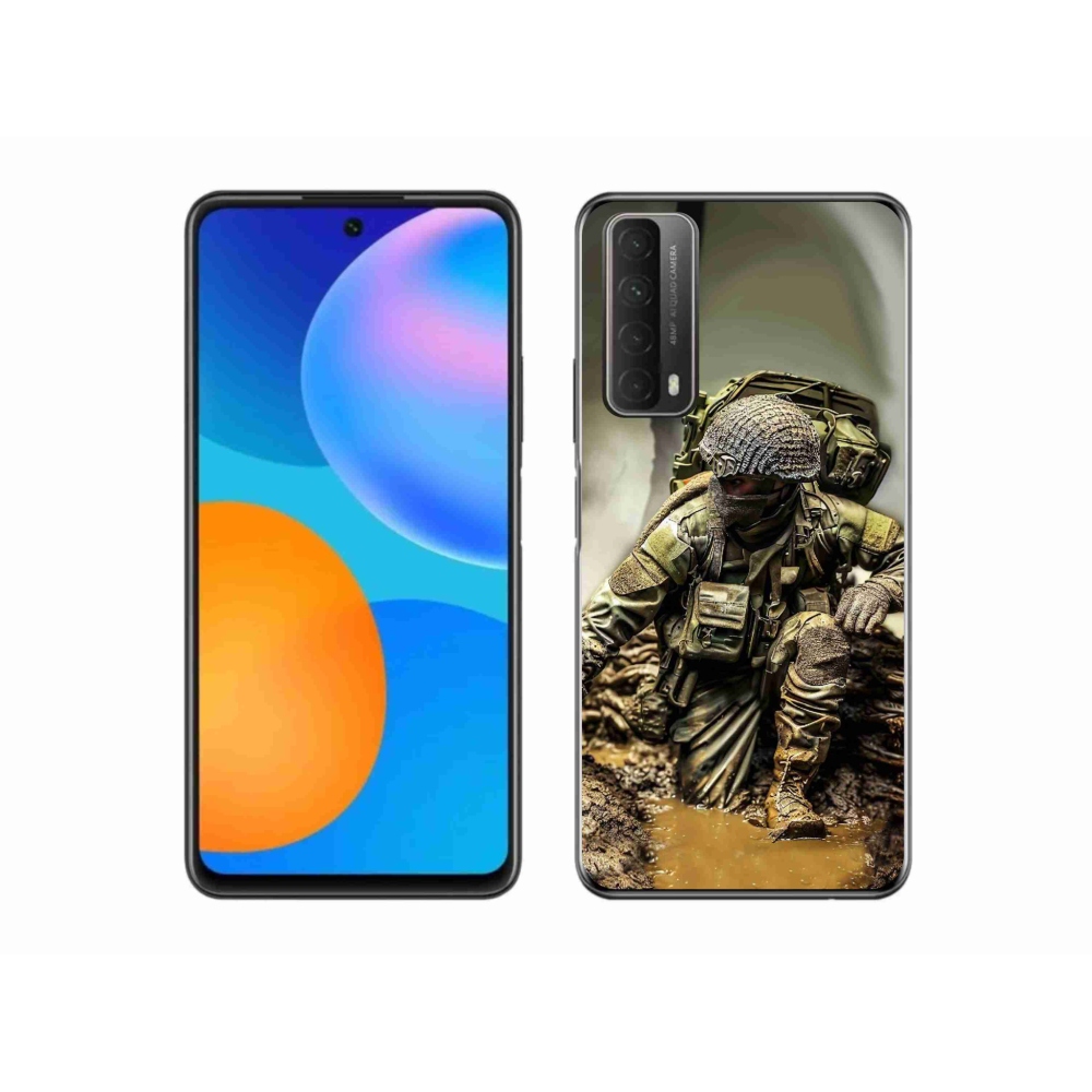 Gélový kryt mmCase na Huawei P Smart (2021) - vojak