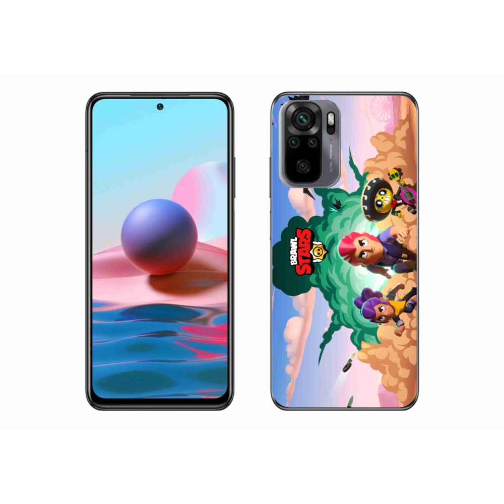 Gélový kryt mmCase na Xiaomi Redmi Note 10S - brawl stars