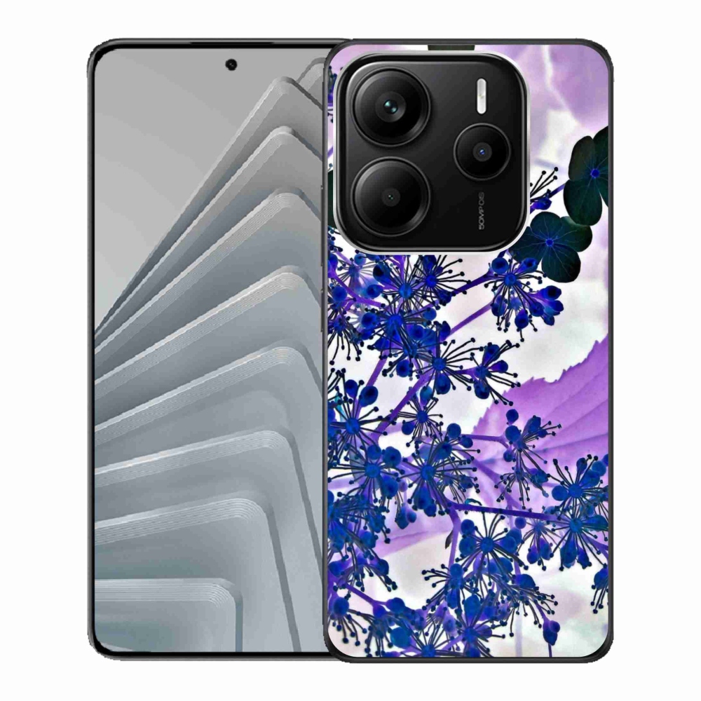 Gélový kryt mmCase na Xiaomi Redmi Note 14 5G - kvet hortenzie