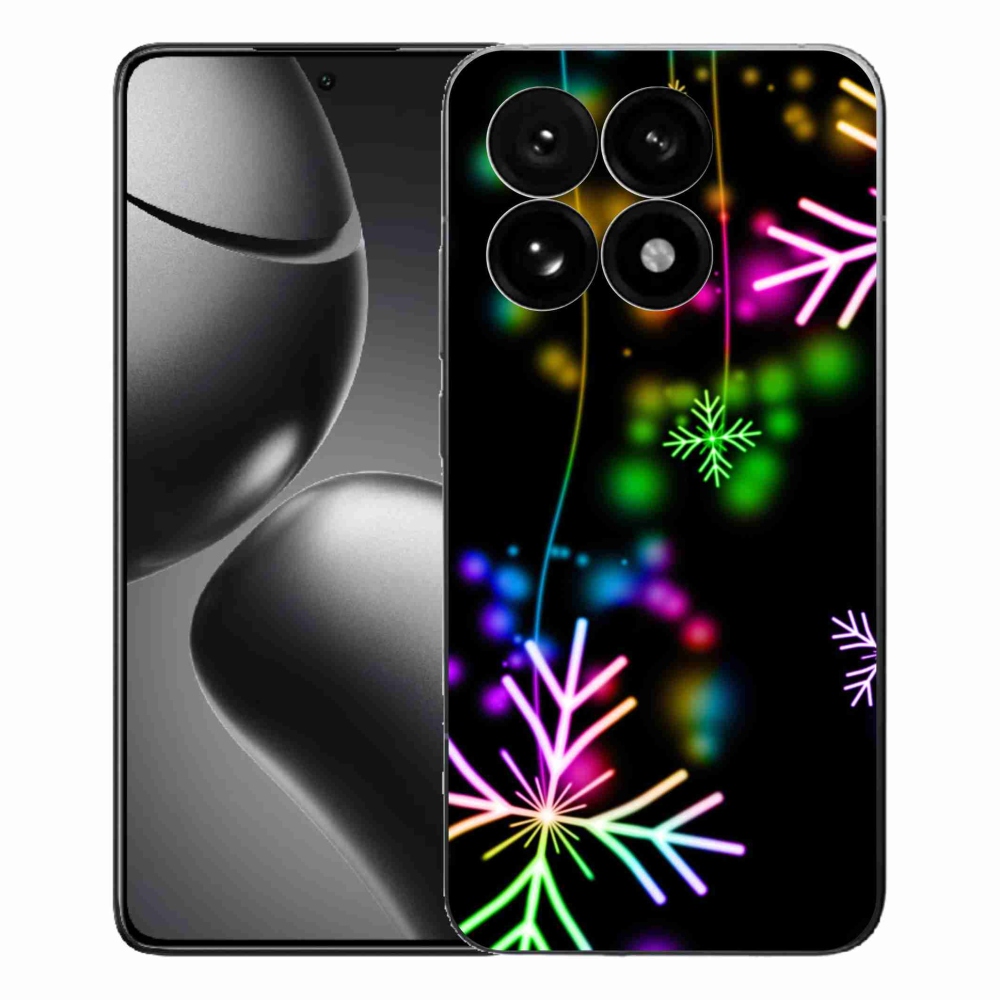 Gélový kryt mmCase na Xiaomi 15T - farebné vločky