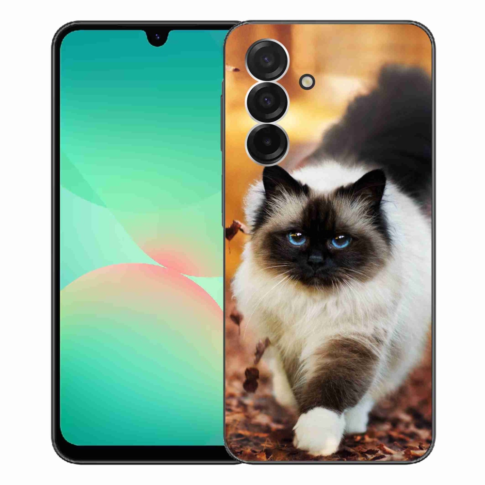 Gélový kryt mmCase na Samsung Galaxy A26 5G - mačka
