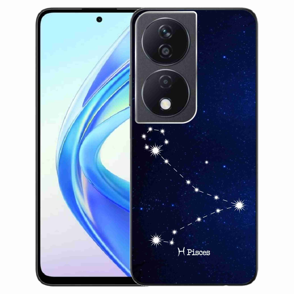 Gélový kryt mmCase na Honor X7b/Honor 90 Smart - súhvezdie Ryby