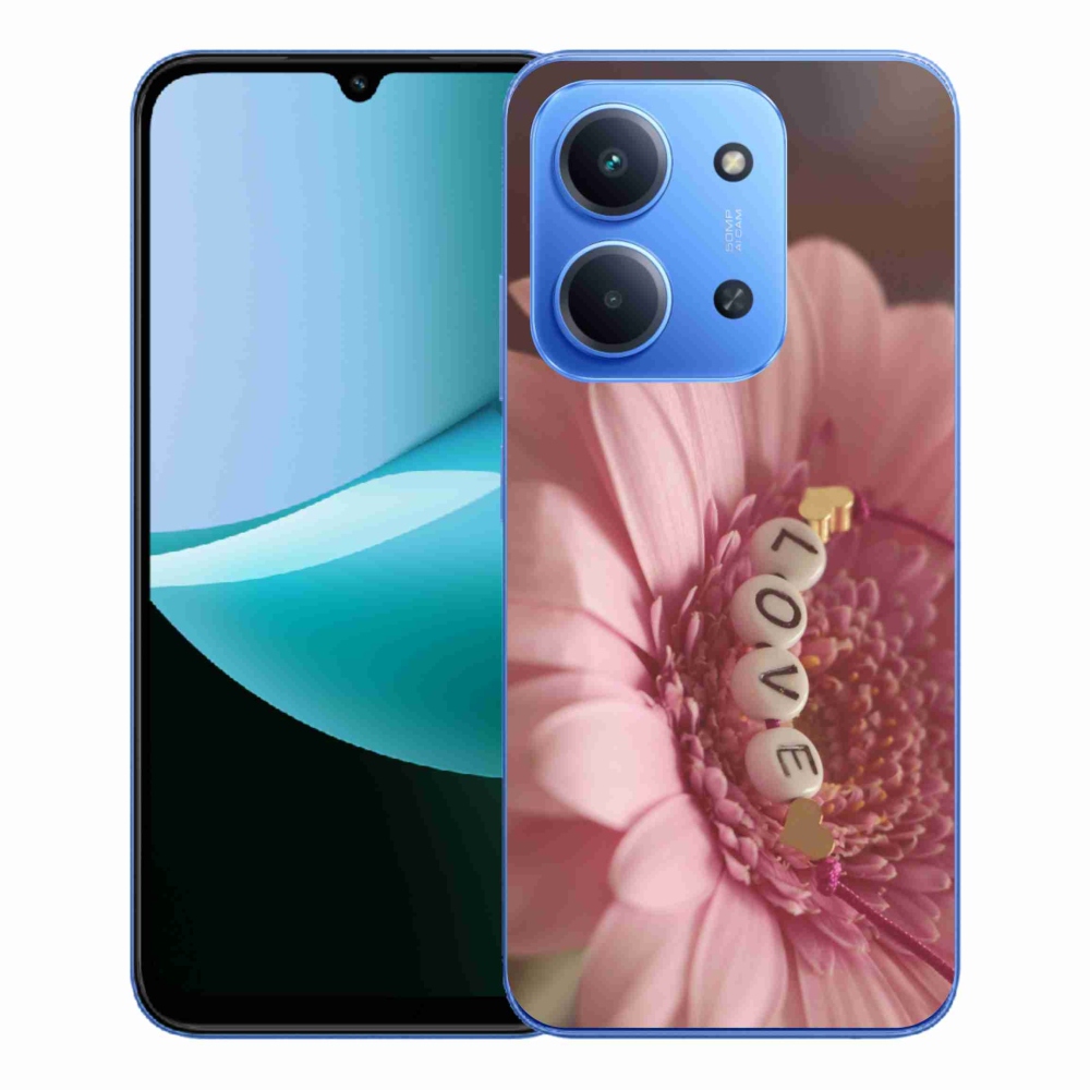 Gélový kryt mmCase na Xiaomi Redmi 15C 4G/5G (173mm) - prívesok love