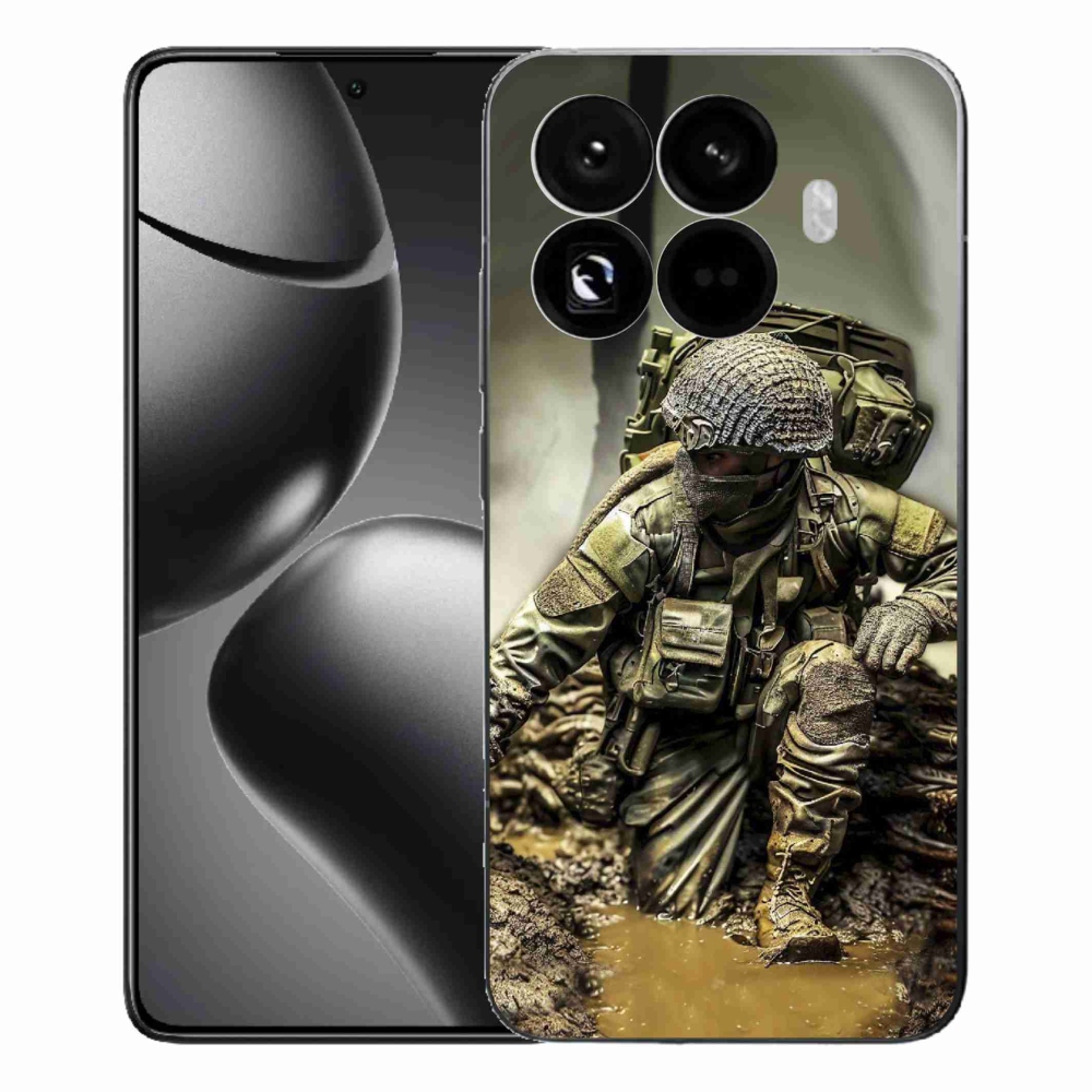 Gélový kryt mmCase na Xiaomi 15T Pro - vojak