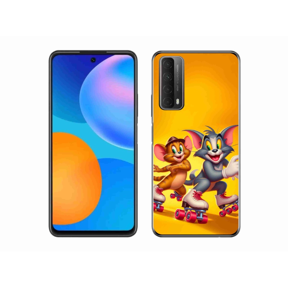 Gélový kryt mmCase na Huawei P Smart (2021) - tom a jerry