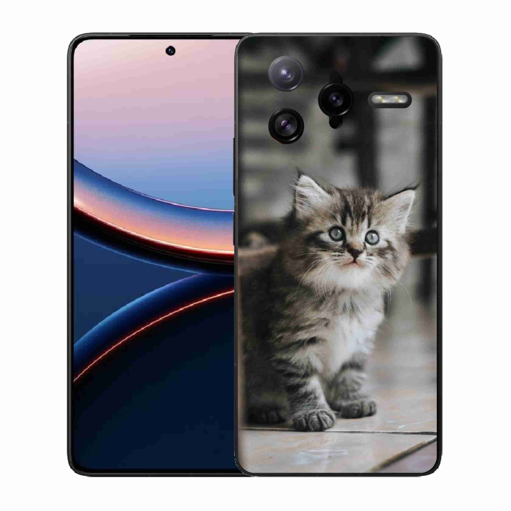 Gélový kryt mmCase na Xiaomi Poco F7 Ultra - mačiatko