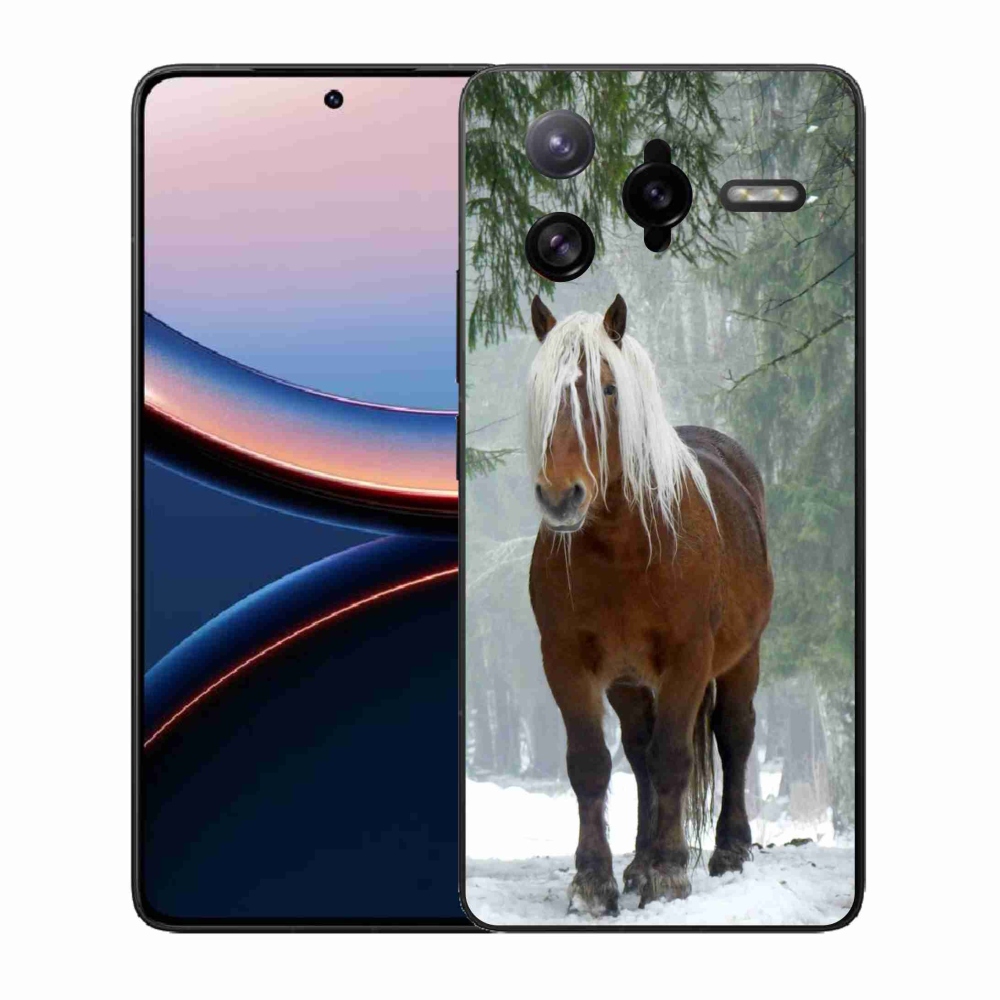 Gélový kryt mmCase na Xiaomi Poco F7 Ultra - kôň v lese