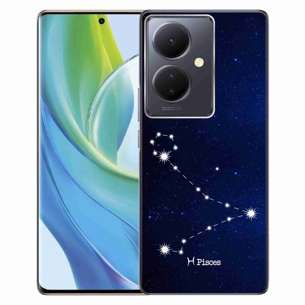 Gélový kryt mmCase na Vivo V29 Lite 5G - súhvezdie Ryby