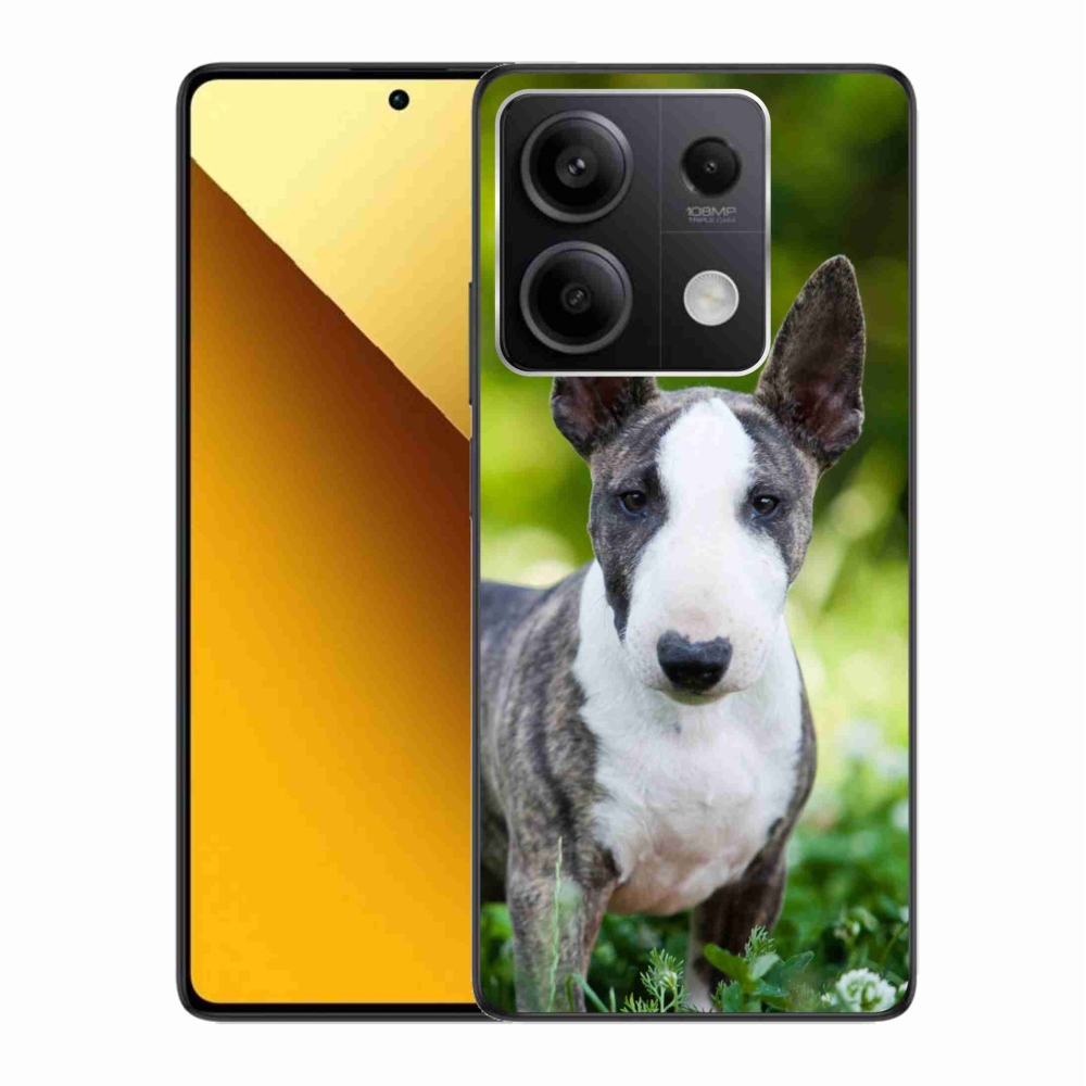 Gélový kryt mmCase na Xiaomi Redmi Note 13 5G - anglický bulteriér