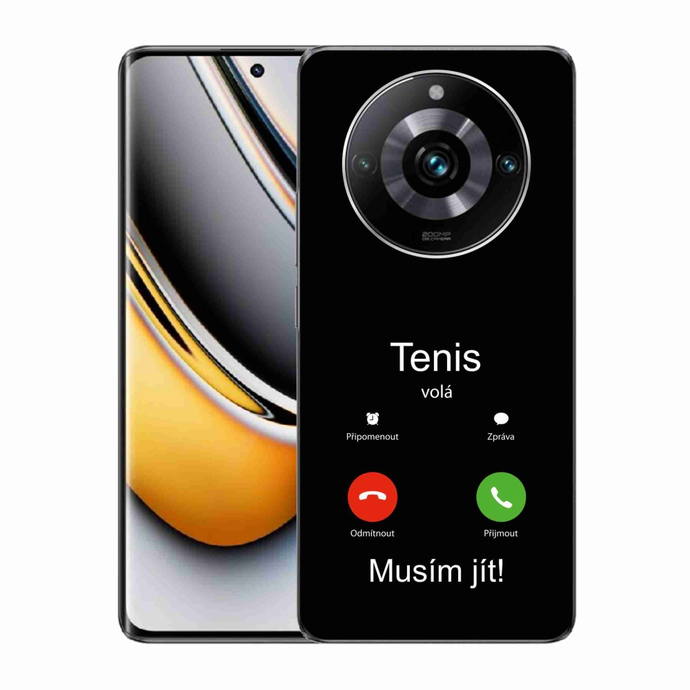Gélový kryt mmCase na Realme 11 Pro/11 Pro+ - tenis volá čierne pozadie