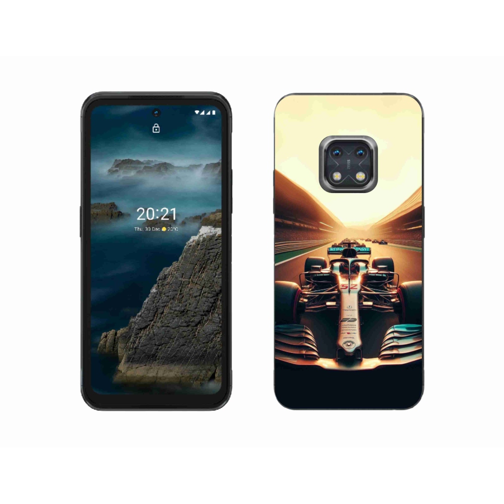 Gélový kryt mmCase na Nokia XR20 - formula 1