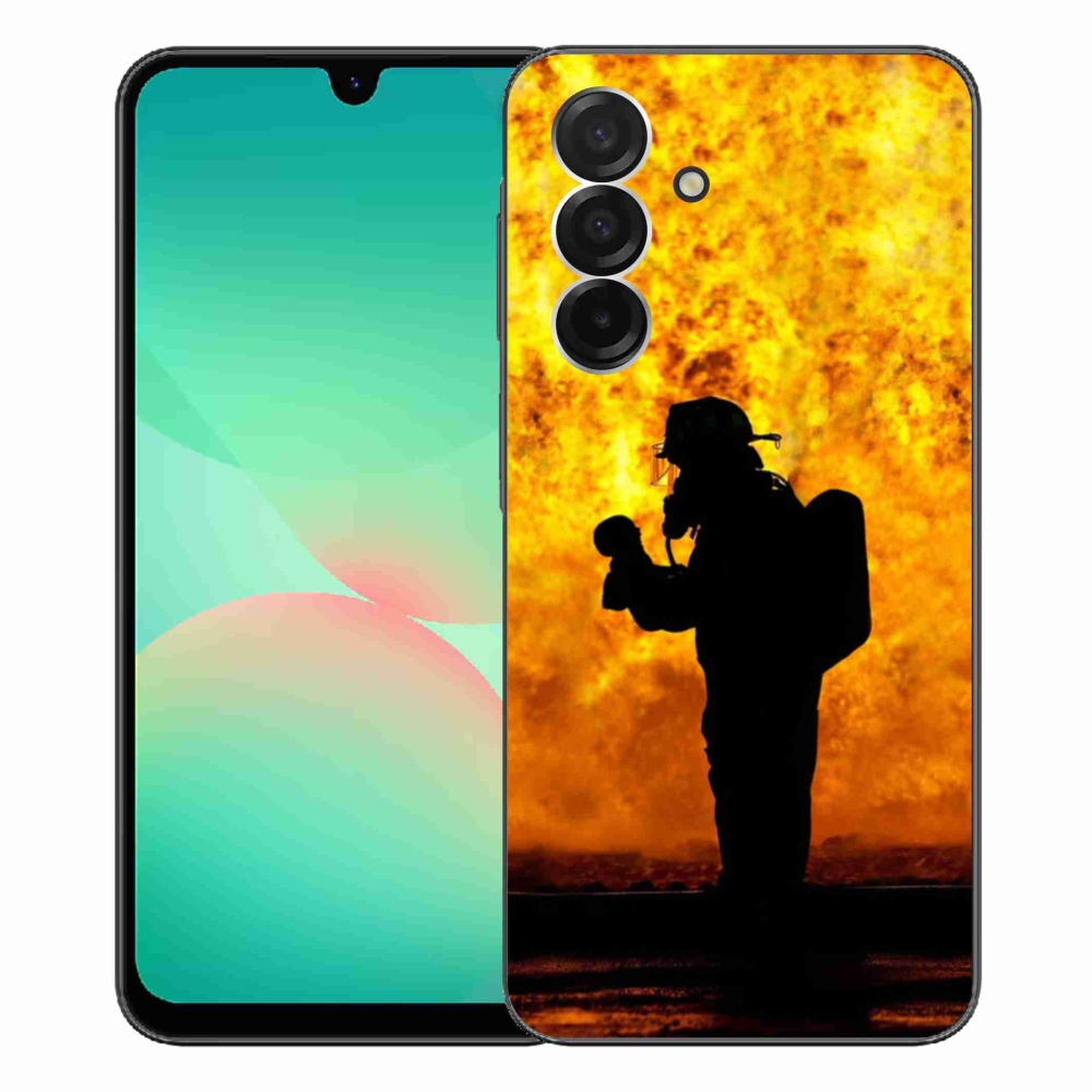 Gélový kryt mmCase na Samsung Galaxy A26 5G - hasič