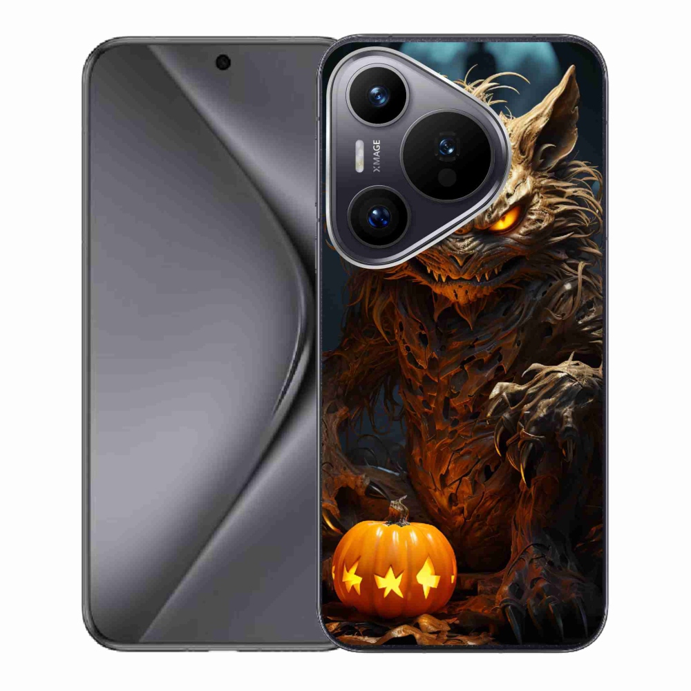 Gélový kryt mmCase na Huawei Pura 70 - halloweenska príšera