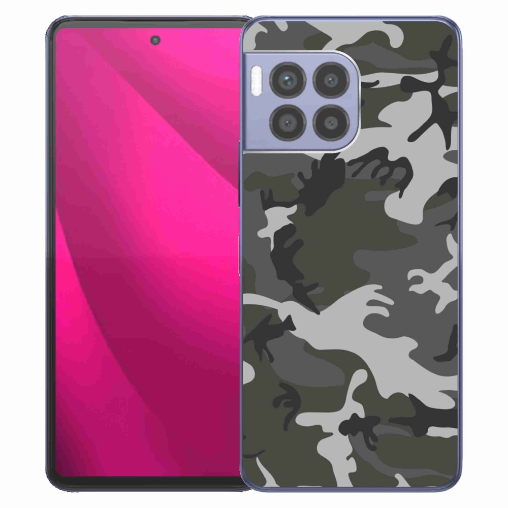 Gélový kryt mmCase na T-Mobile T Phone 2 Pro - maskáčový vzor