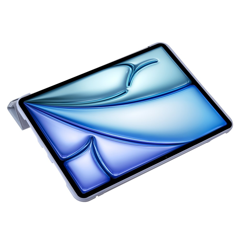 Origamis inteligentné polohovacie puzdro na tablet iPad Air 13 (2024)/(2025) - fialové