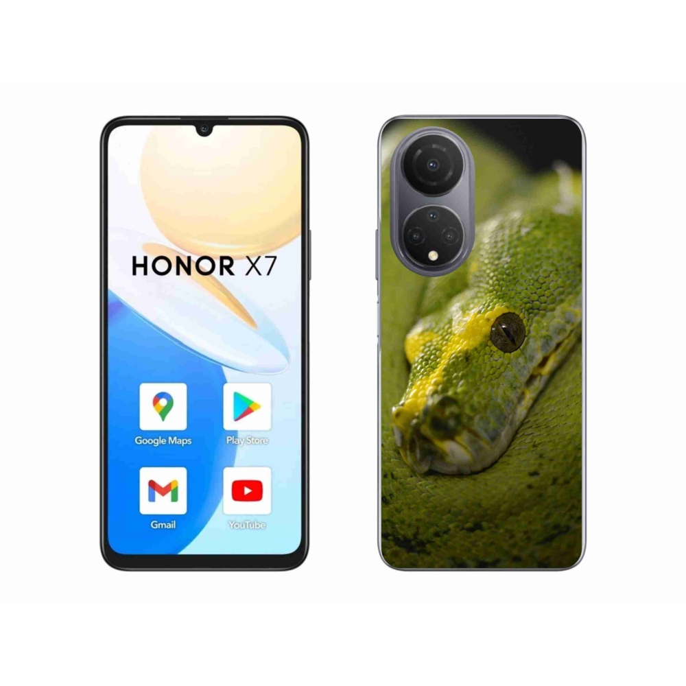 Gélový kryt mmCase na Honor X7 - had 2