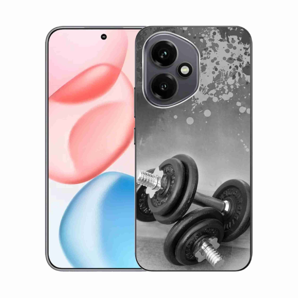 Gélový kryt mmCase na Honor 400 - činky 1