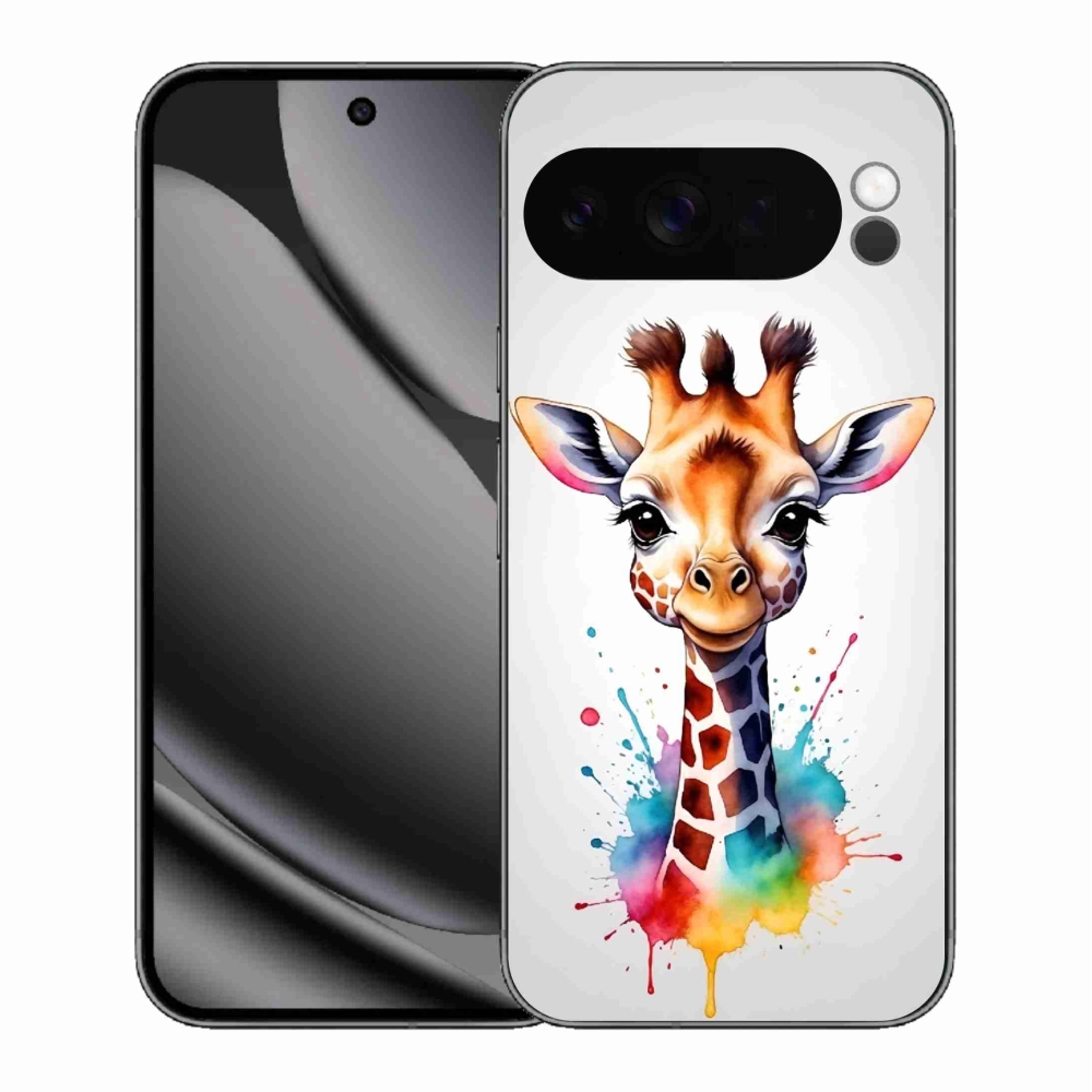 Gélový kryt mmCase na Google Pixel 10 Pro XL - žirafa 1