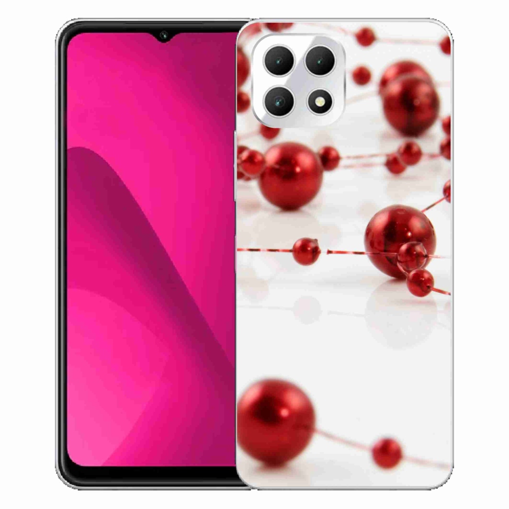 Gélový kryt mmCase na T-Mobile T Phone 2 - vianočná reťaz