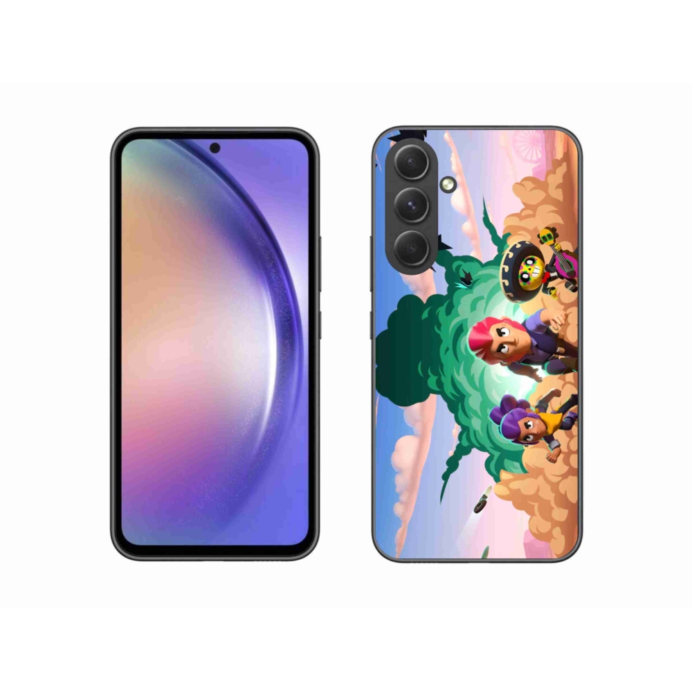 Gélový kryt mmCase na Samsung Galaxy A54 5G - brawl stars