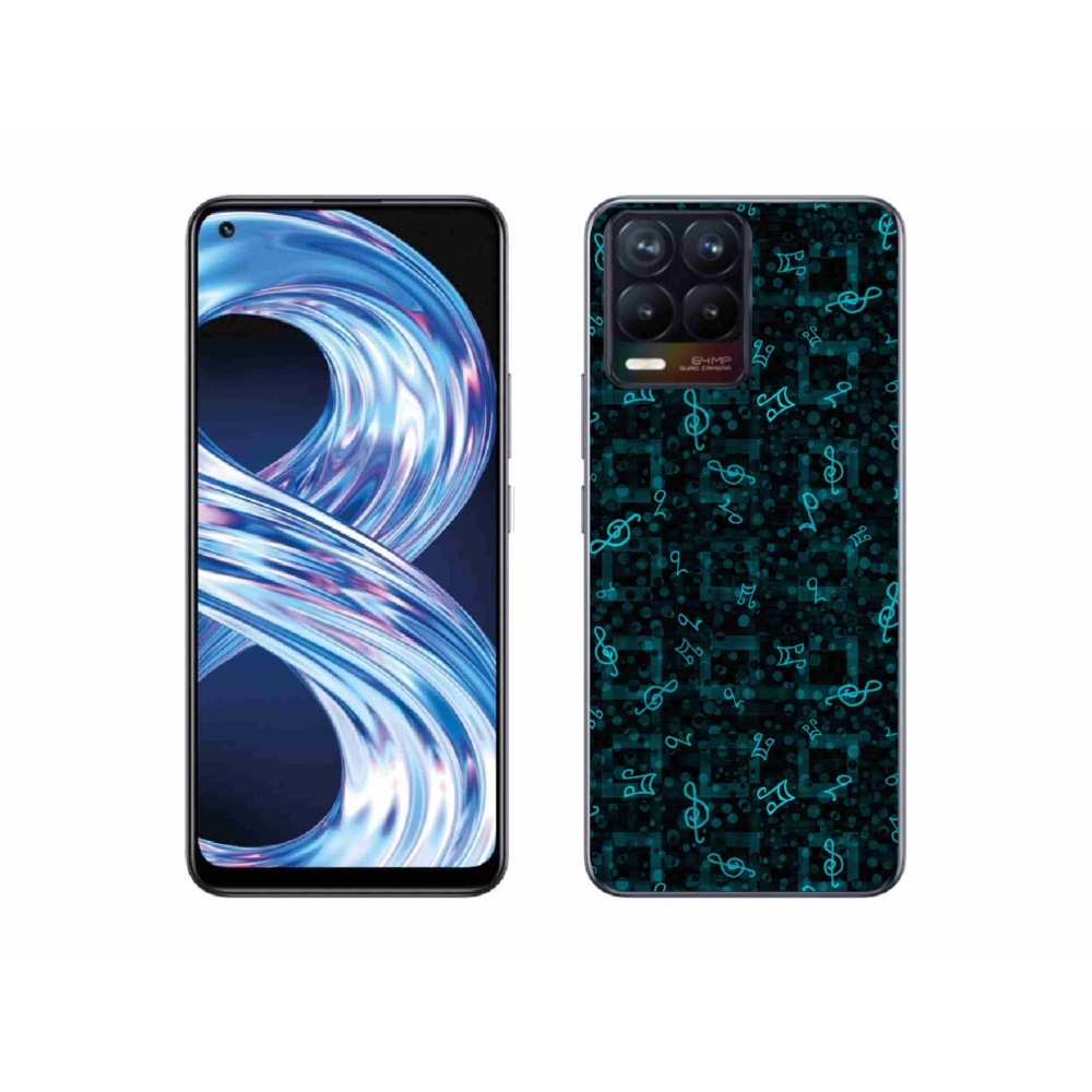 Gélový kryt mmCase na Realme 8 Pro - noty 1