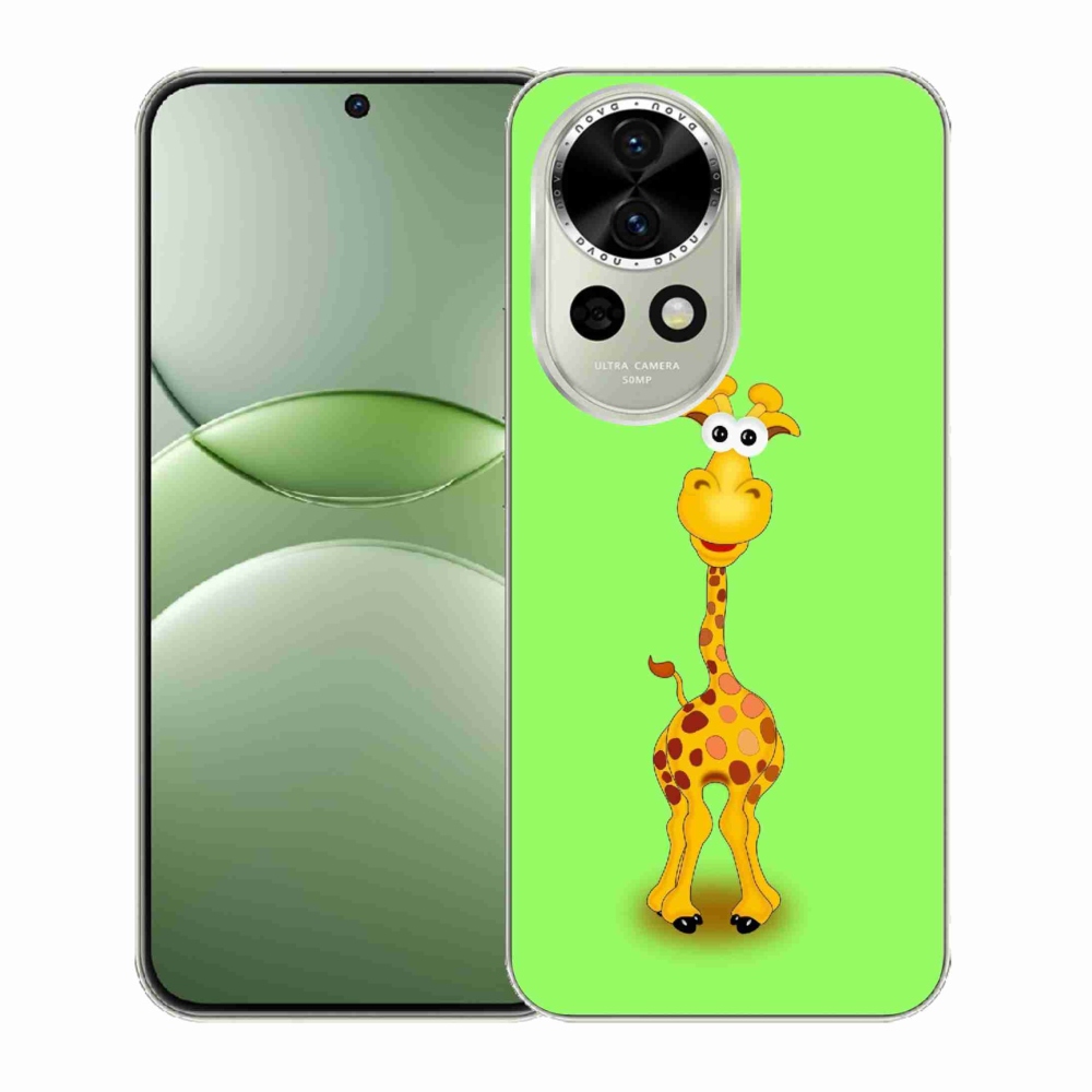 Gélový kryt mmCase na Huawei Nova 13 5G - kreslená žirafa