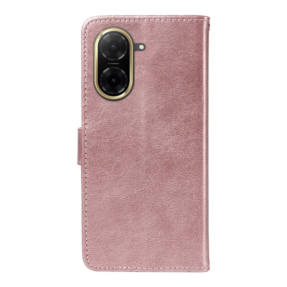 Wallet knižkové púzdro na Xiaomi Redmi A5 - ružovozlaté