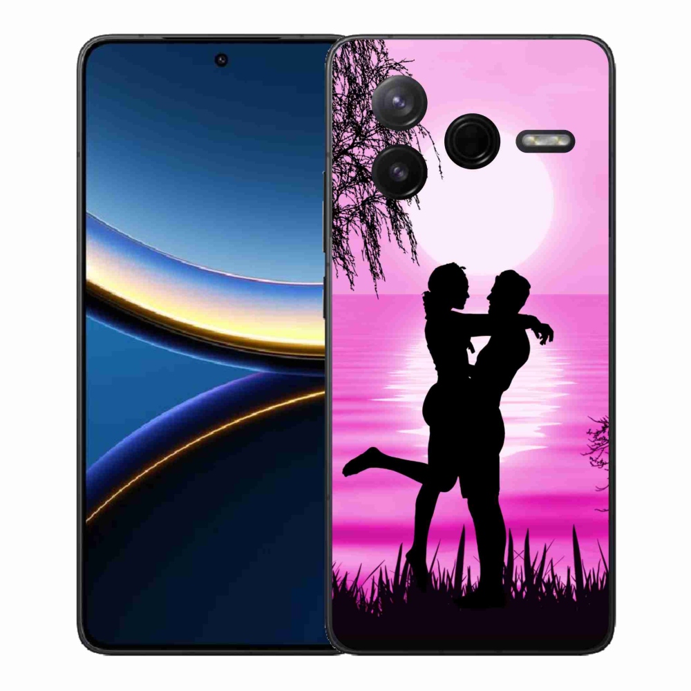 Gélový kryt mmCase na Xiaomi Poco F7 Pro - západ slnka