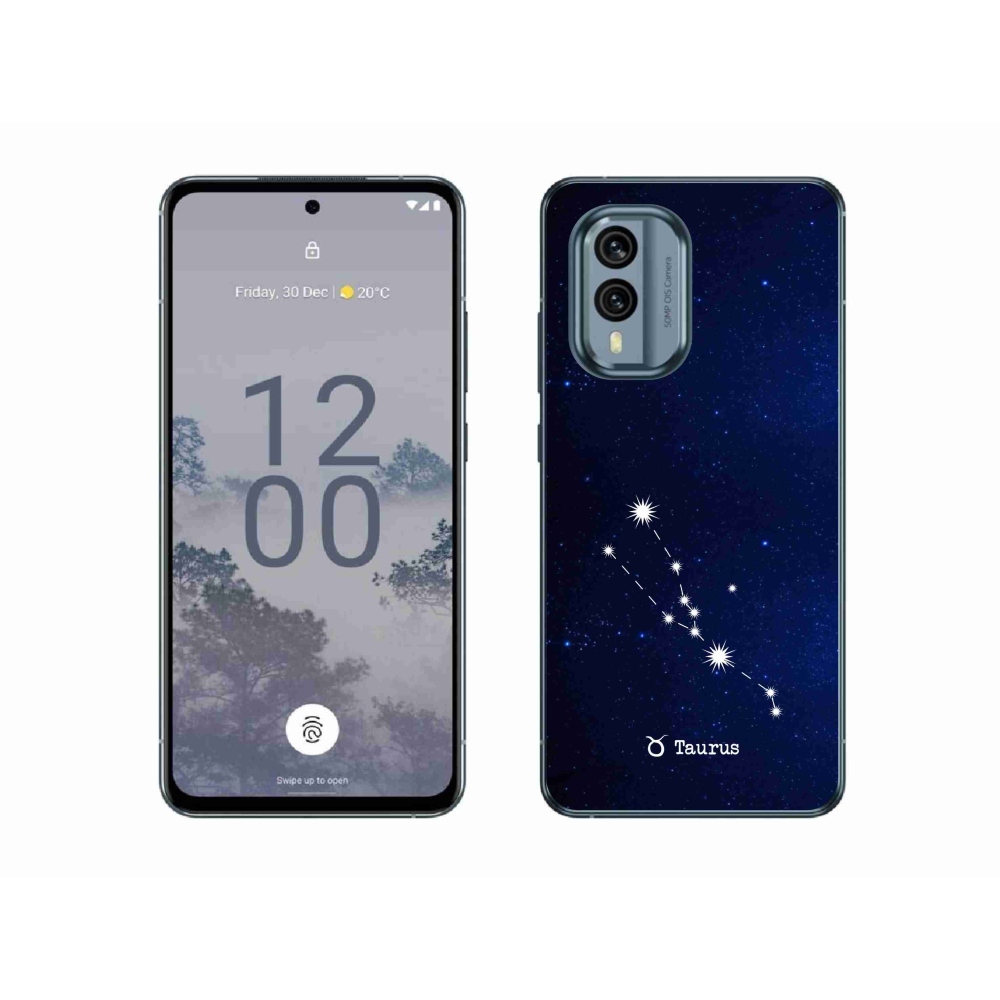 Gélový kryt mmCase na Nokia X30 5G - súhvezdie Býka
