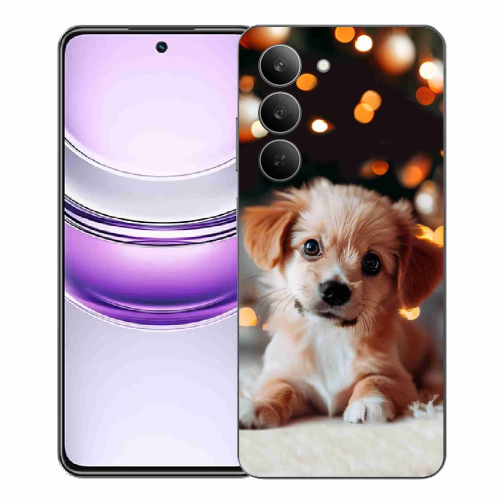Gélový kryt mmCase na Realme 14x 5G - šteniatko