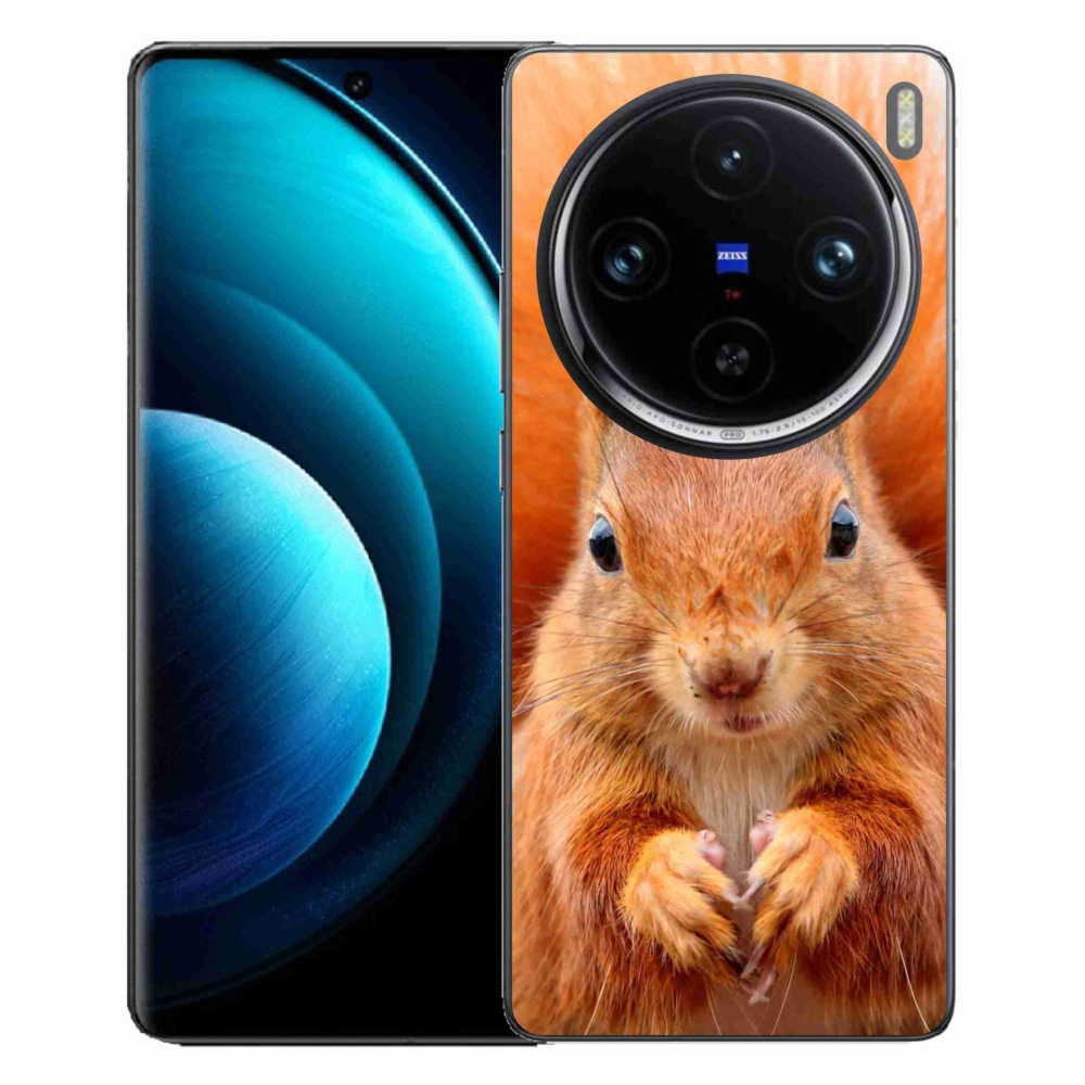 Gélový kryt mmCase na Vivo X100 Pro 5G - veverička