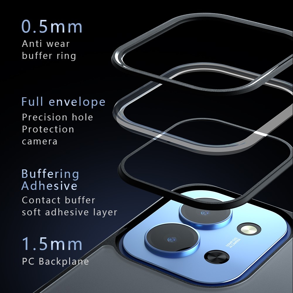 Case matný gélový obal s MagSafe na Xiaomi Redmi 15C 4G/5G (173mm) - čierny