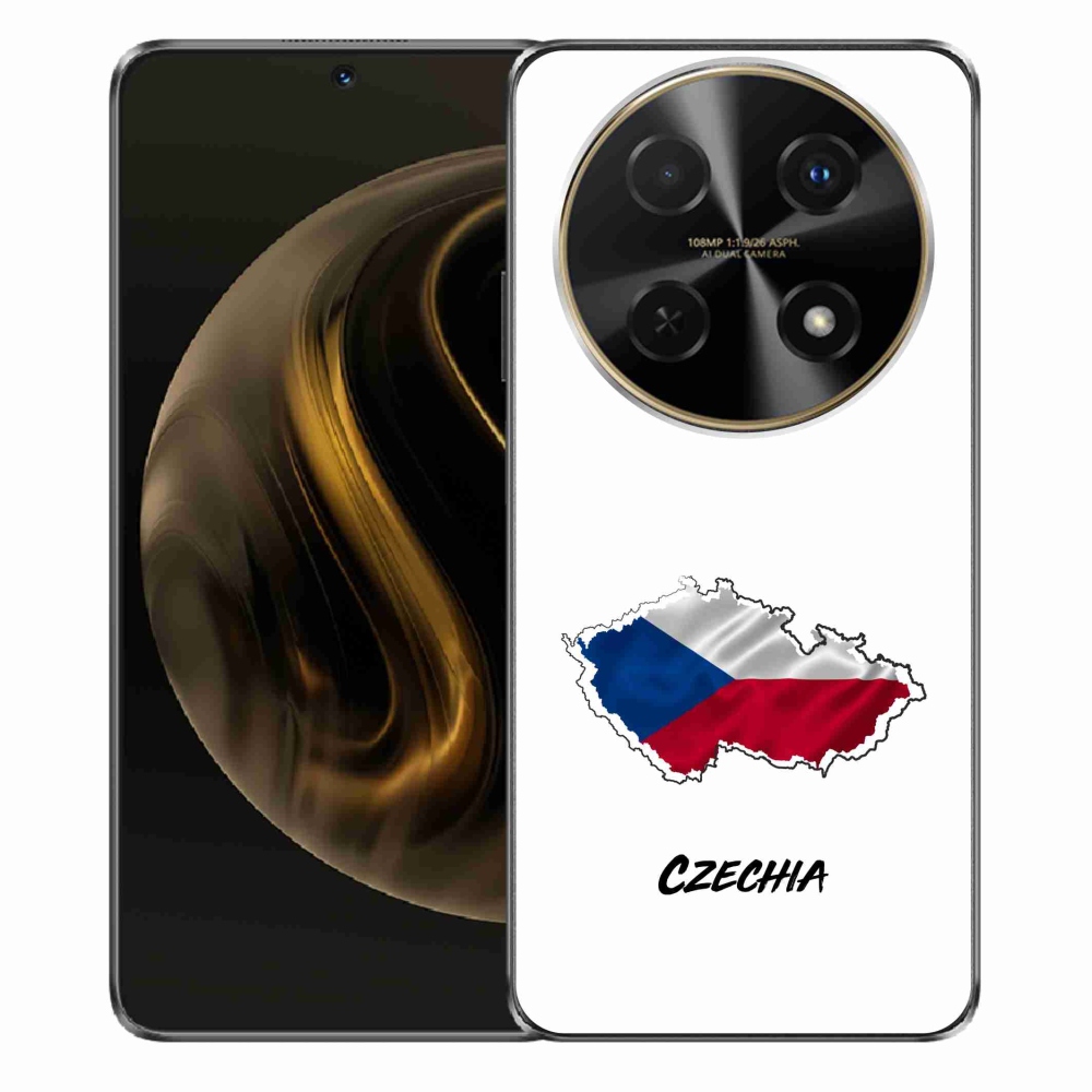 Gélový kryt mmCase na Huawei Nova 12i - Czechia biele pozadie