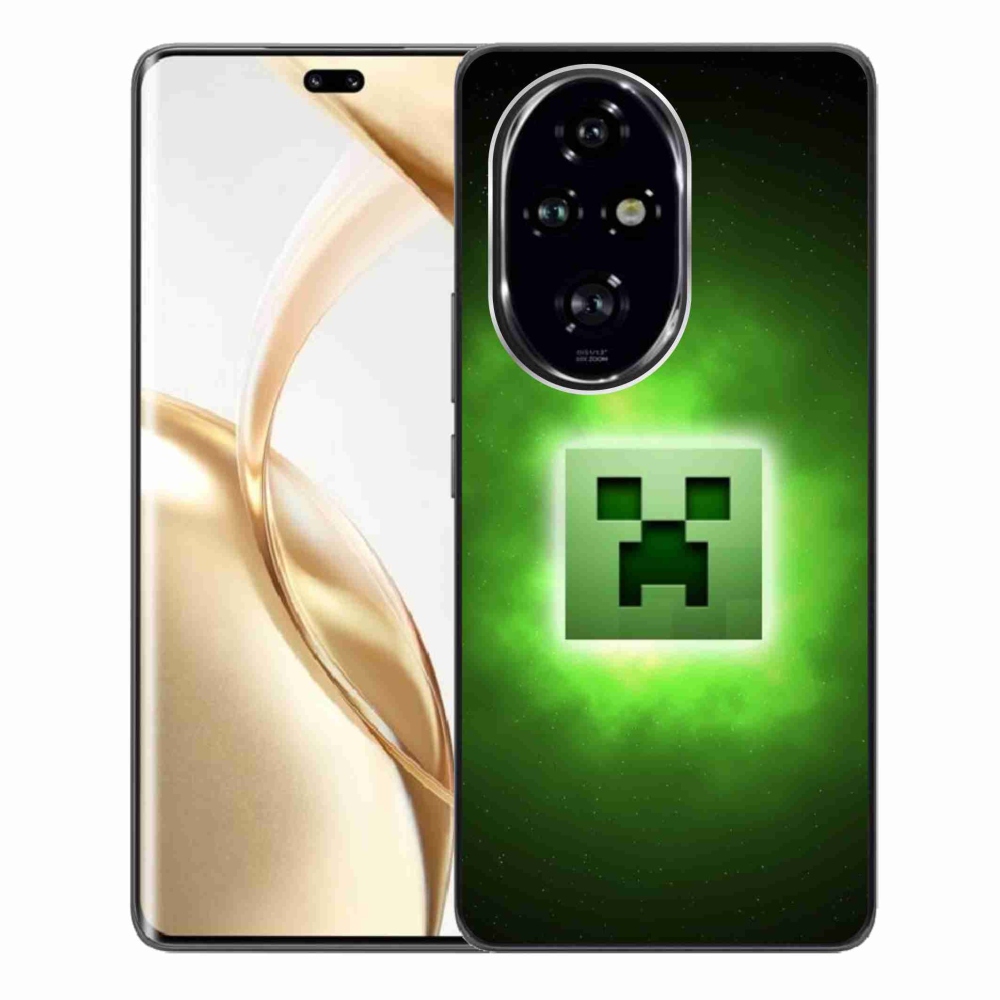 Gélový kryt mmCase na Honor 200 Pro 5G - minecraft