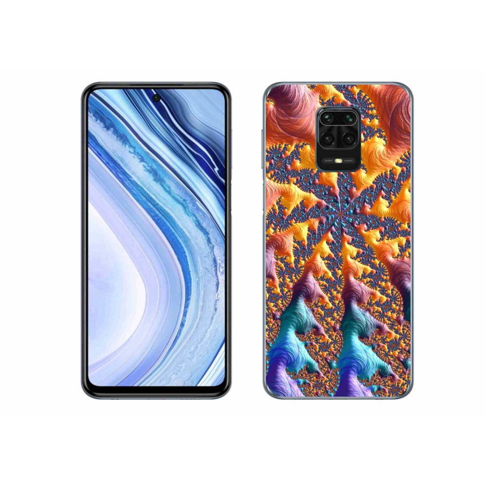 Gélový kryt mmCase na Xiaomi Redmi Note 9S - abstraktný motív 23