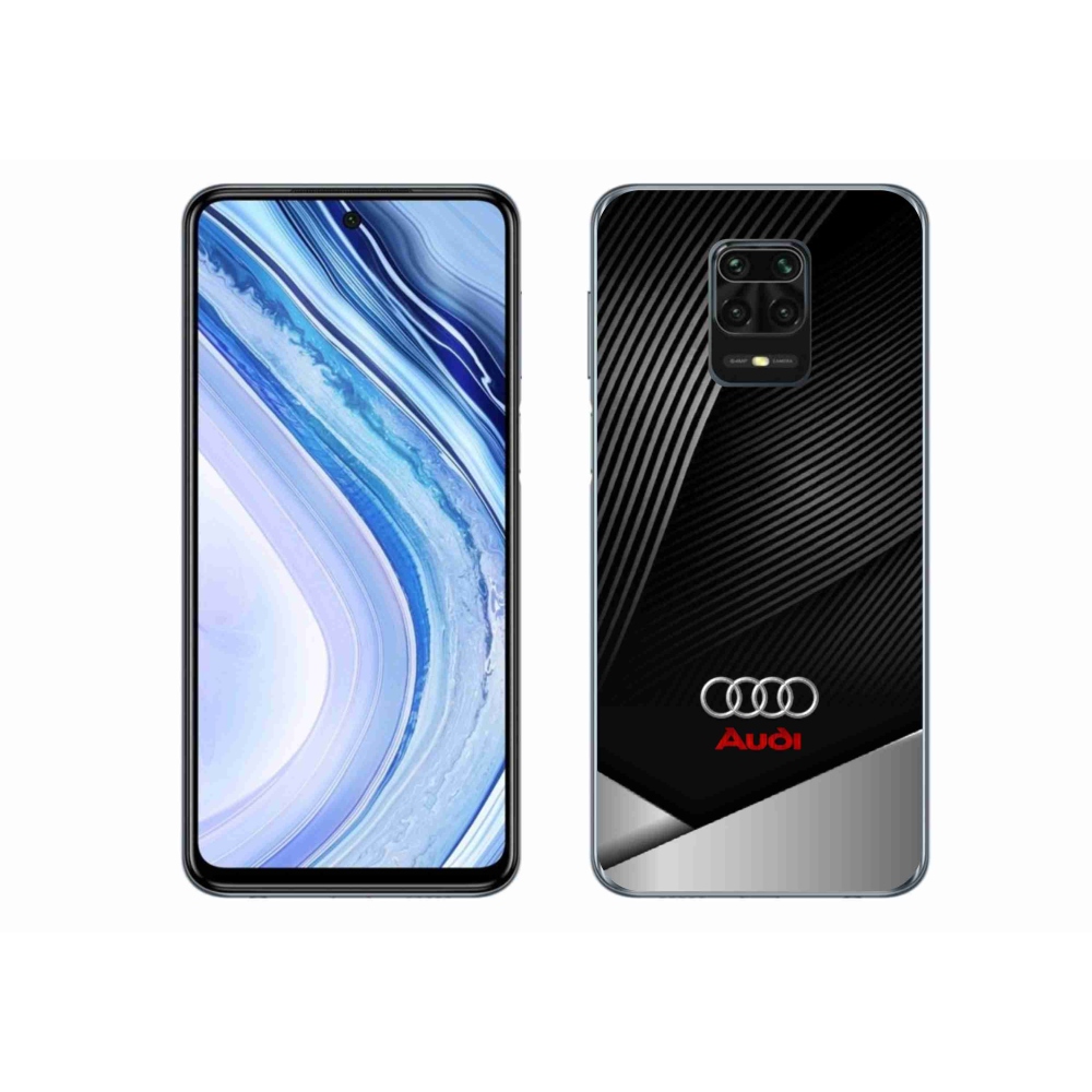 Gélový kryt mmCase na Xiaomi Redmi Note 9S - audi