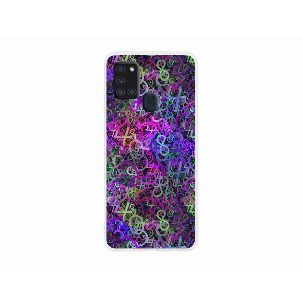 Gélový kryt mmCase na Samsung Galaxy A21s - abstraktný motív 25