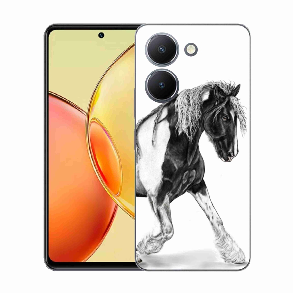 Gélový kryt mmCase na Vivo Y36 - kôň