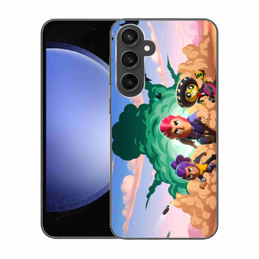 Gélový kryt mmCase na Samsung Galaxy S23 FE - brawl stars