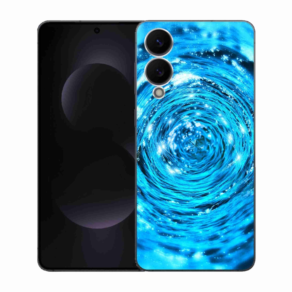 Gélový kryt mmCase na Samsung Galaxy S25 Edge - vodný vír