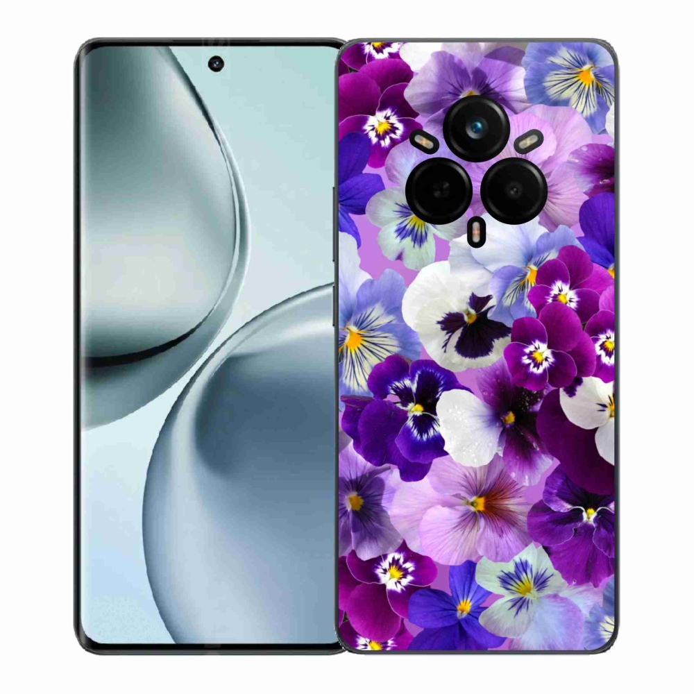 Gélový kryt mmCase na Realme 14 Pro+ 5G - kvety 9